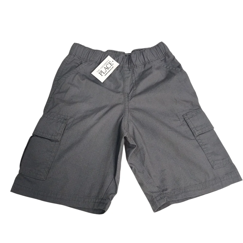 The Children's Place Boy's Gray Pull On Shorts Size 4T NWT